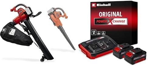 Einhell Akku-Laubsauger GE-CL 36/230 Li E-Solo | PXC | 18 V | 2-in-1: Saug- und Blasfunktion | Turboschalter | ohne Akku