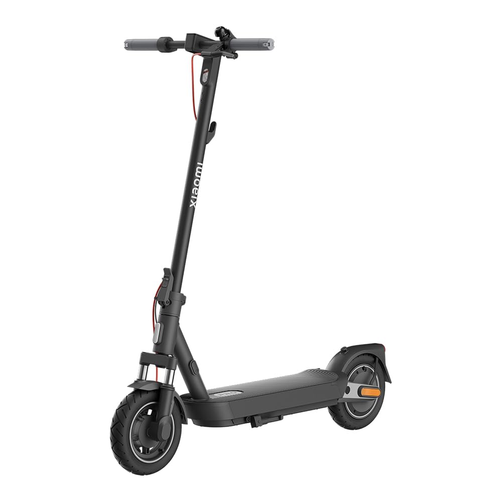 Xiaomi Electric Scooter 5 E-Scooter mit ABE, bis zu 60 km Reichweite, 350 W Motor, 10 Zoll Luftreifen, Vorderradfederung, LED-Display, Blinker, Anthrazit**