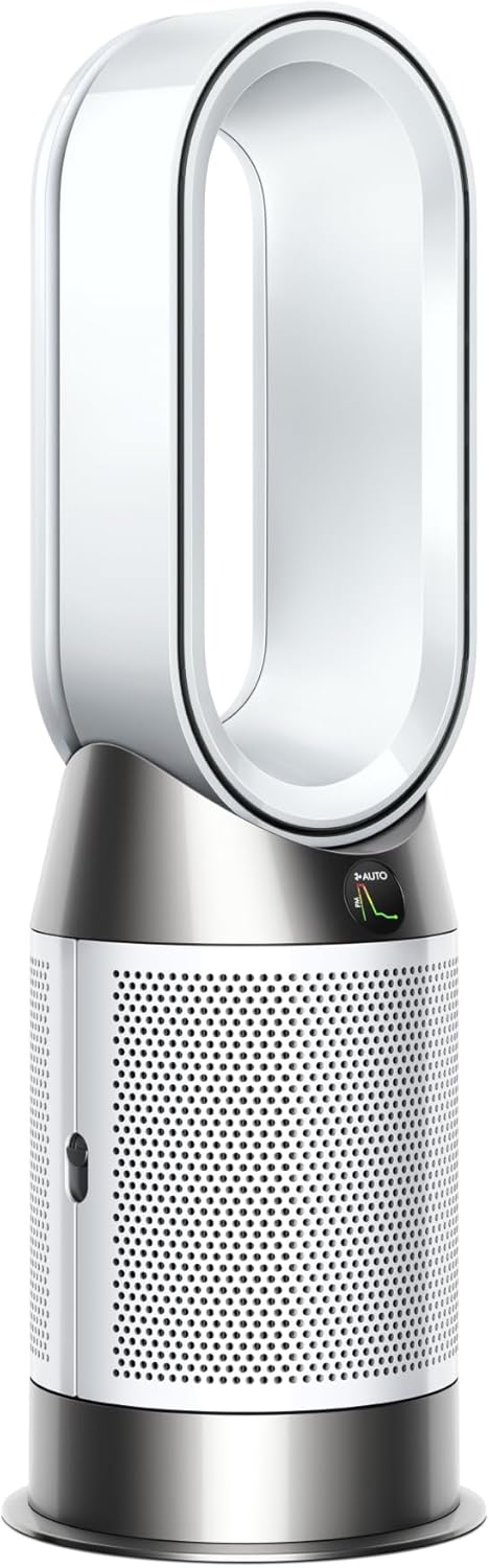 Dyson HP10 Pure Hot+Cool Luftreiniger Heizung Ventilator – HEPA H13, 99,95%, Auto-Modus, App, Weiß
