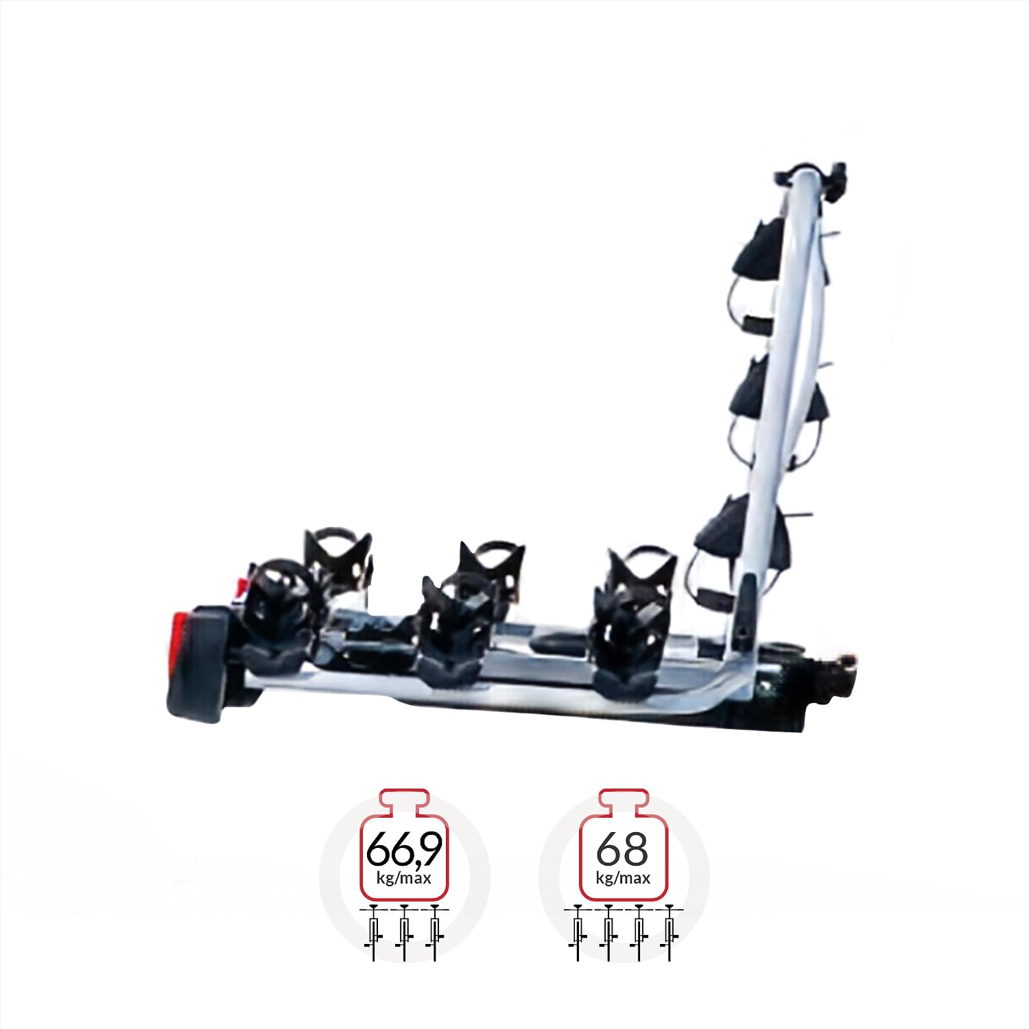 2 + 1 Aktion 3-Bike, Cycle Atera 022685 022624 Strada Sport M3 with Extension