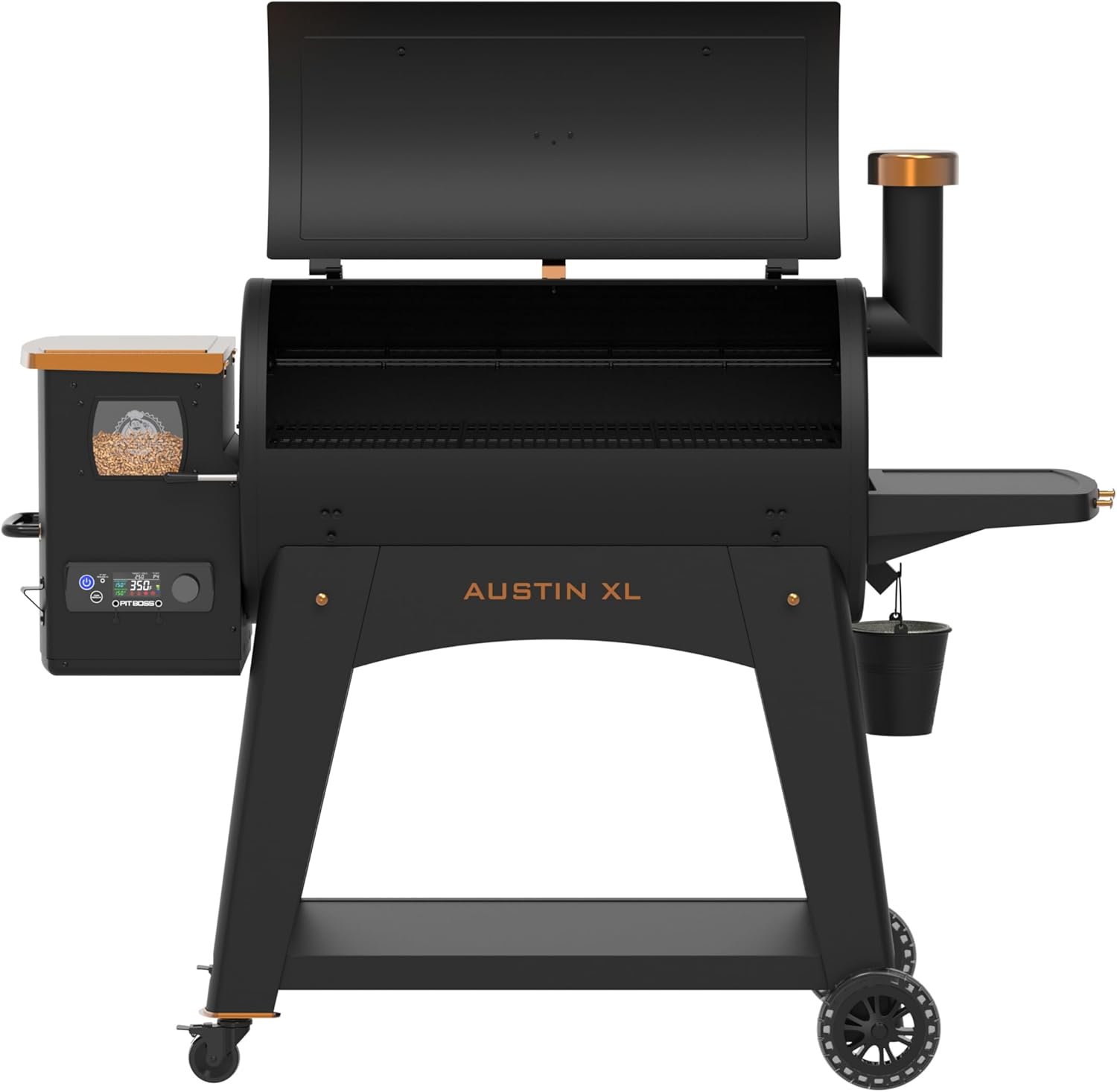 PIT BOSS Pelletgrill Austin XL Onyx Edition, Holzpellet Smoker, 6503 cm² Grillfläche, BBQ, Direktgrillen