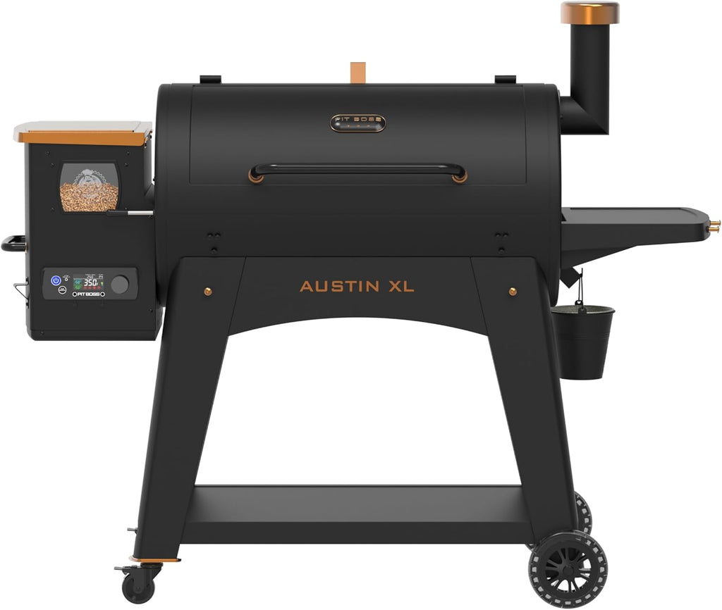PIT BOSS Pelletgrill Austin XL Onyx Edition, Holzpellet Smoker, 6503 cm² Grillfläche, BBQ, Direktgrillen