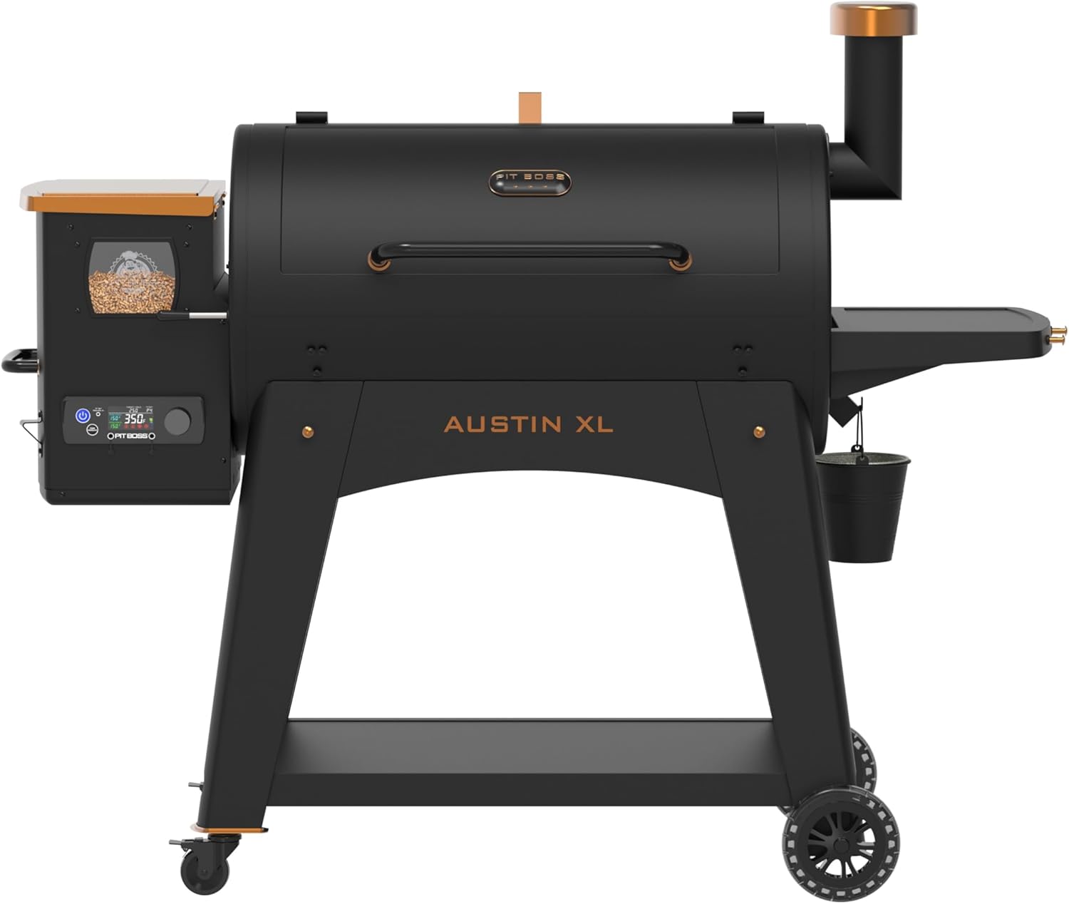 PIT BOSS Pelletgrill Austin XL Onyx Edition, Holzpellet Smoker, 6503 cm² Grillfläche, BBQ, Direktgrillen
