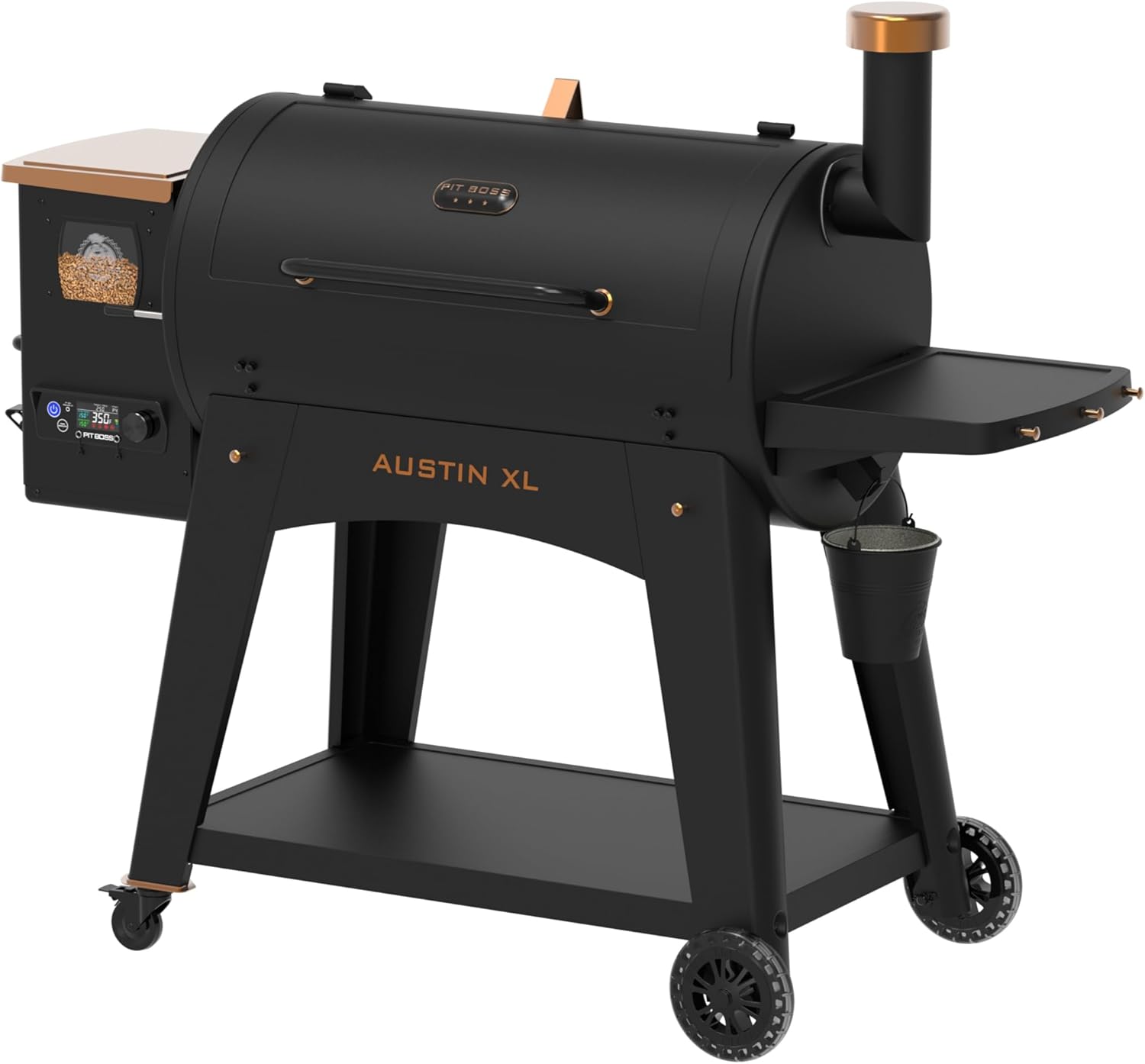 PIT BOSS Pelletgrill Austin XL Onyx Edition, Holzpellet Smoker, 6503 cm² Grillfläche, BBQ, Direktgrillen