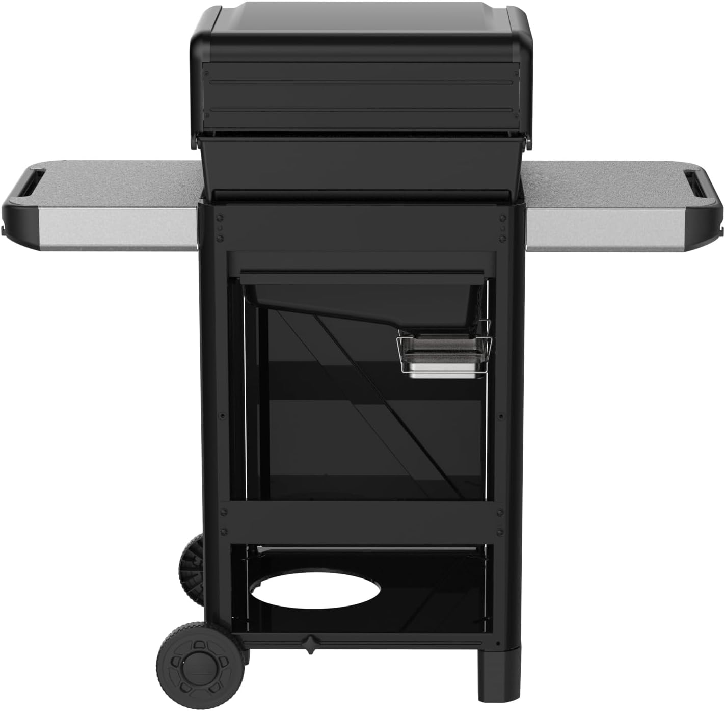 Weber Spirit E-310 Gasgrill | 3 Brenner, Snap-Jet Zündung, Robuste Räder und Warmhalterost, 51 x 46 cm Grillfläche, Weber Works kompatibel, Schwarz/Silber