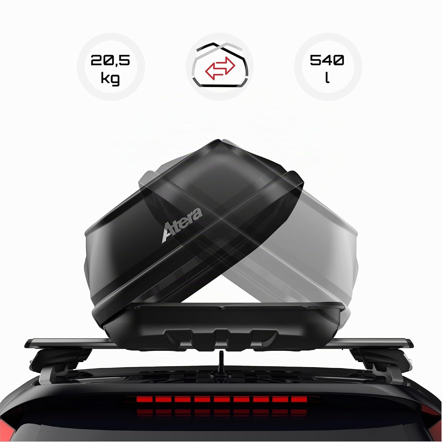 ATERA 082295 Roof Box Black