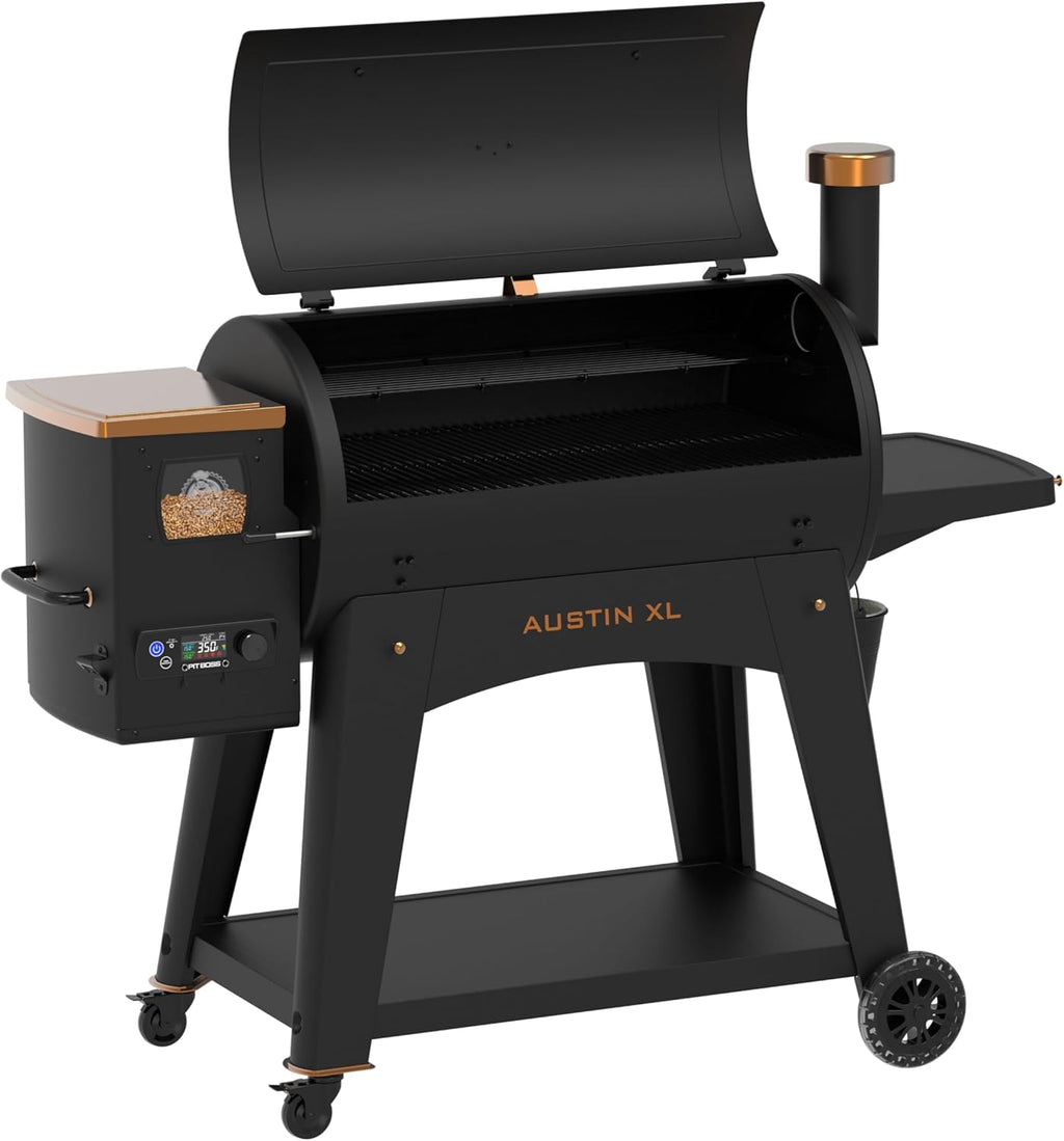 PIT BOSS Pelletgrill Austin XL Onyx Edition, Holzpellet Smoker, 6503 cm² Grillfläche, BBQ, Direktgrillen