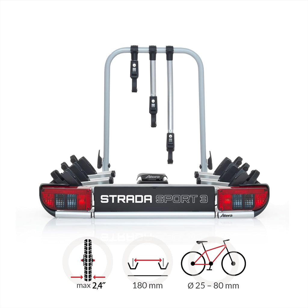 2 + 1 Aktion 3-Bike, Cycle Atera 022685 022624 Strada Sport M3 with Extension