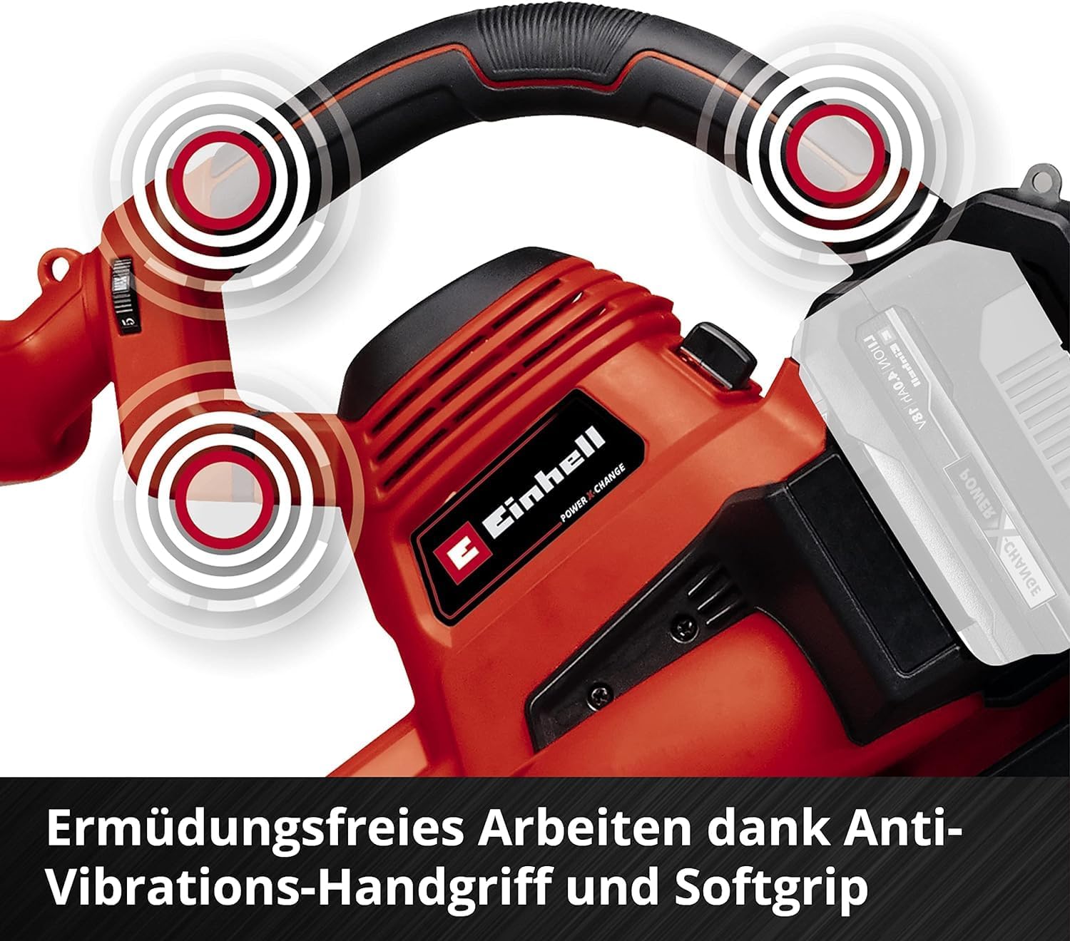Einhell Akku-Laubsauger GE-CL 36/230 Li E-Solo | PXC | 18 V | 2-in-1: Saug- und Blasfunktion | Turboschalter | ohne Akku