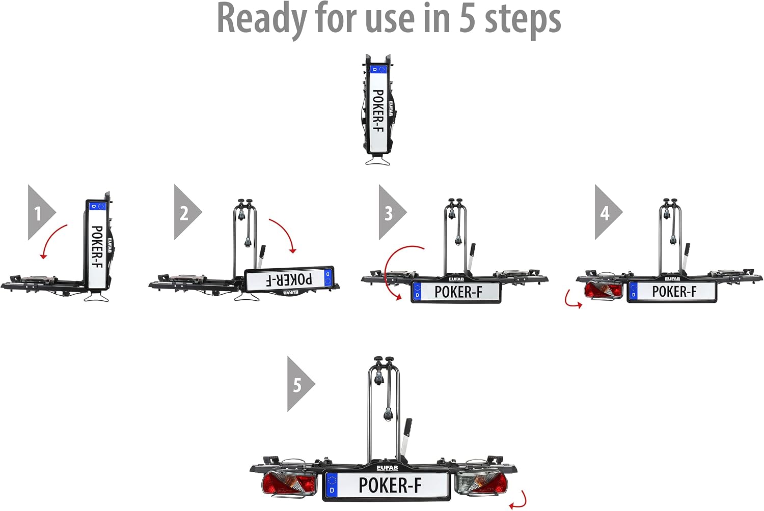 Eufab Bike Rack for E-Bike