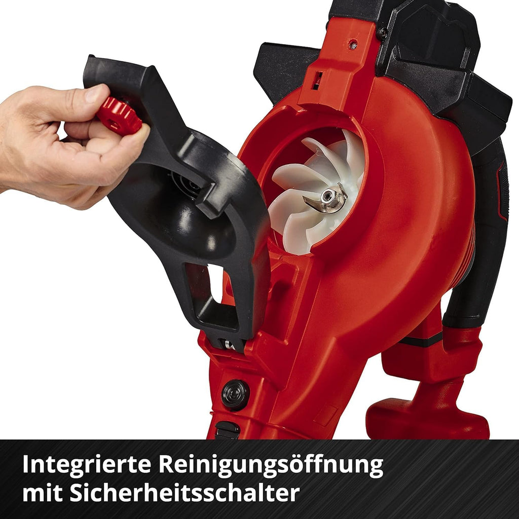 Einhell Akku-Laubsauger GE-CL 36/230 Li E-Solo | PXC | 18 V | 2-in-1: Saug- und Blasfunktion | Turboschalter | ohne Akku