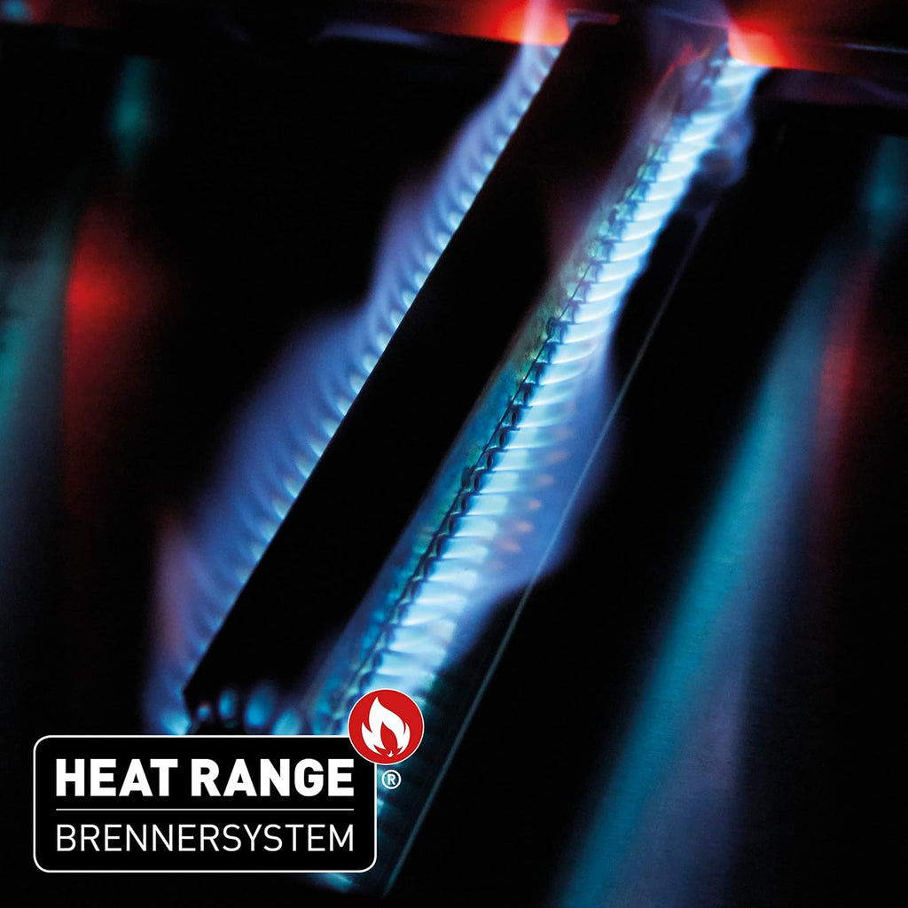 Enders® Gasgrill MONROE PRO 4 SIK TURBO, 4-Edelstahlbrenner, Seitenkocher, Infrarot-Backburner, Sichtfenster, HEAT RANGE™, SWITCH GRID™, 800 °C TURBO ZONE™, SIMPLE CLEAN™, #8378