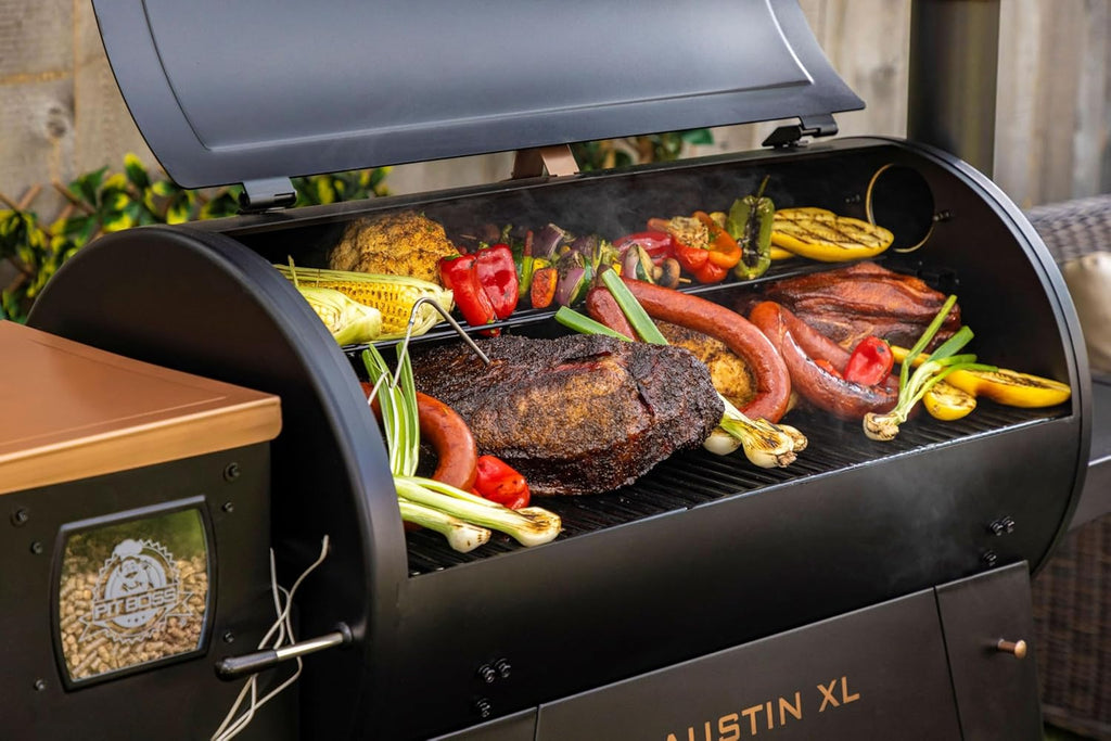 PIT BOSS Pelletgrill Austin XL Onyx Edition, Holzpellet Smoker, 6503 cm² Grillfläche, BBQ, Direktgrillen