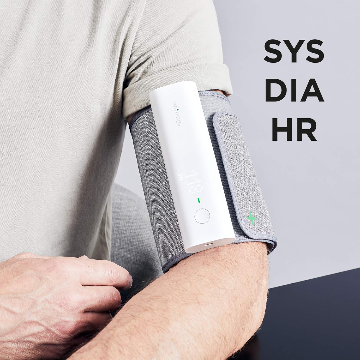 Withings BPM Connect WPM05 Blutdruckmessgerät, WLAN & Bluetooth, Health Mate App, LED