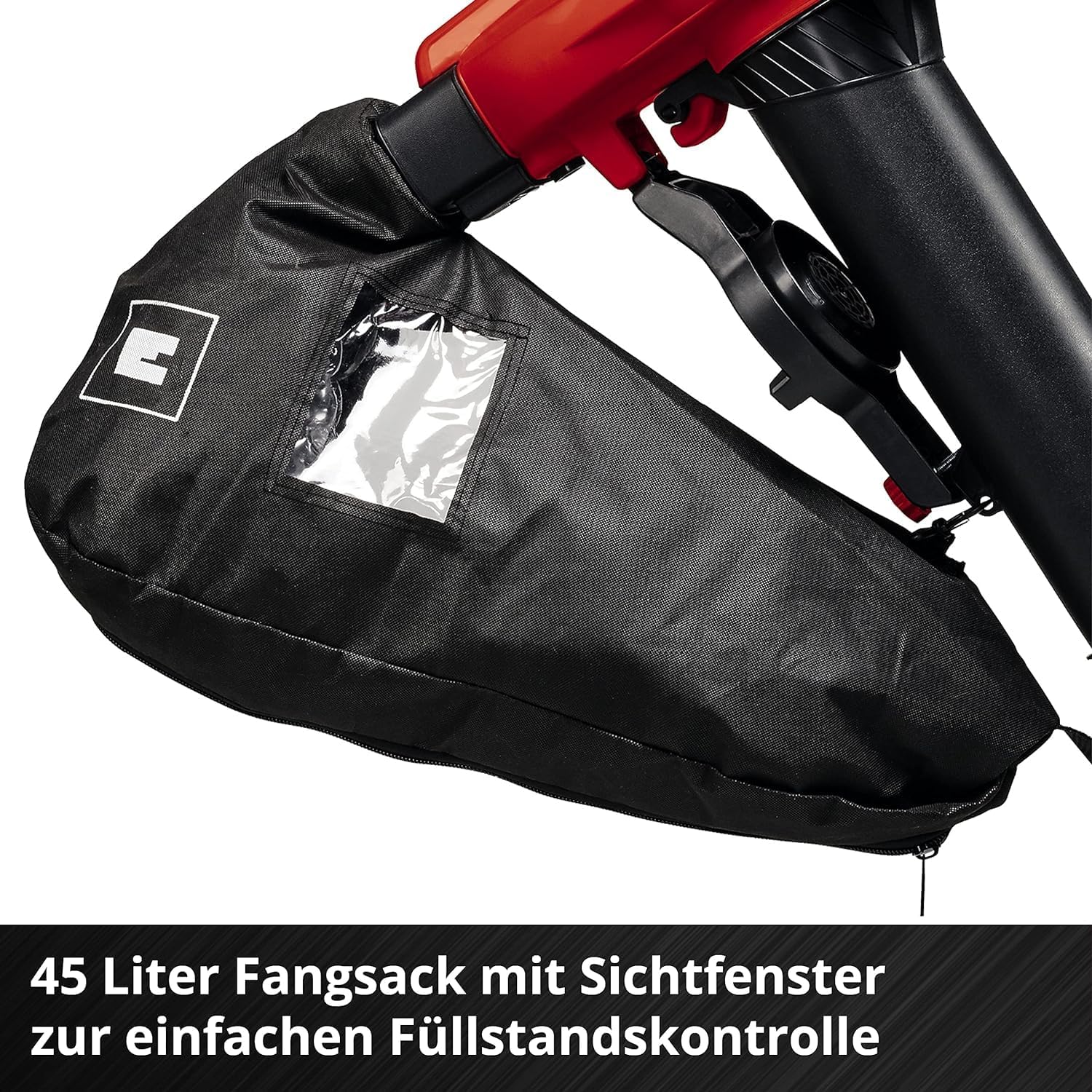 Einhell Akku-Laubsauger GE-CL 36/230 Li E-Solo | PXC | 18 V | 2-in-1: Saug- und Blasfunktion | Turboschalter | ohne Akku