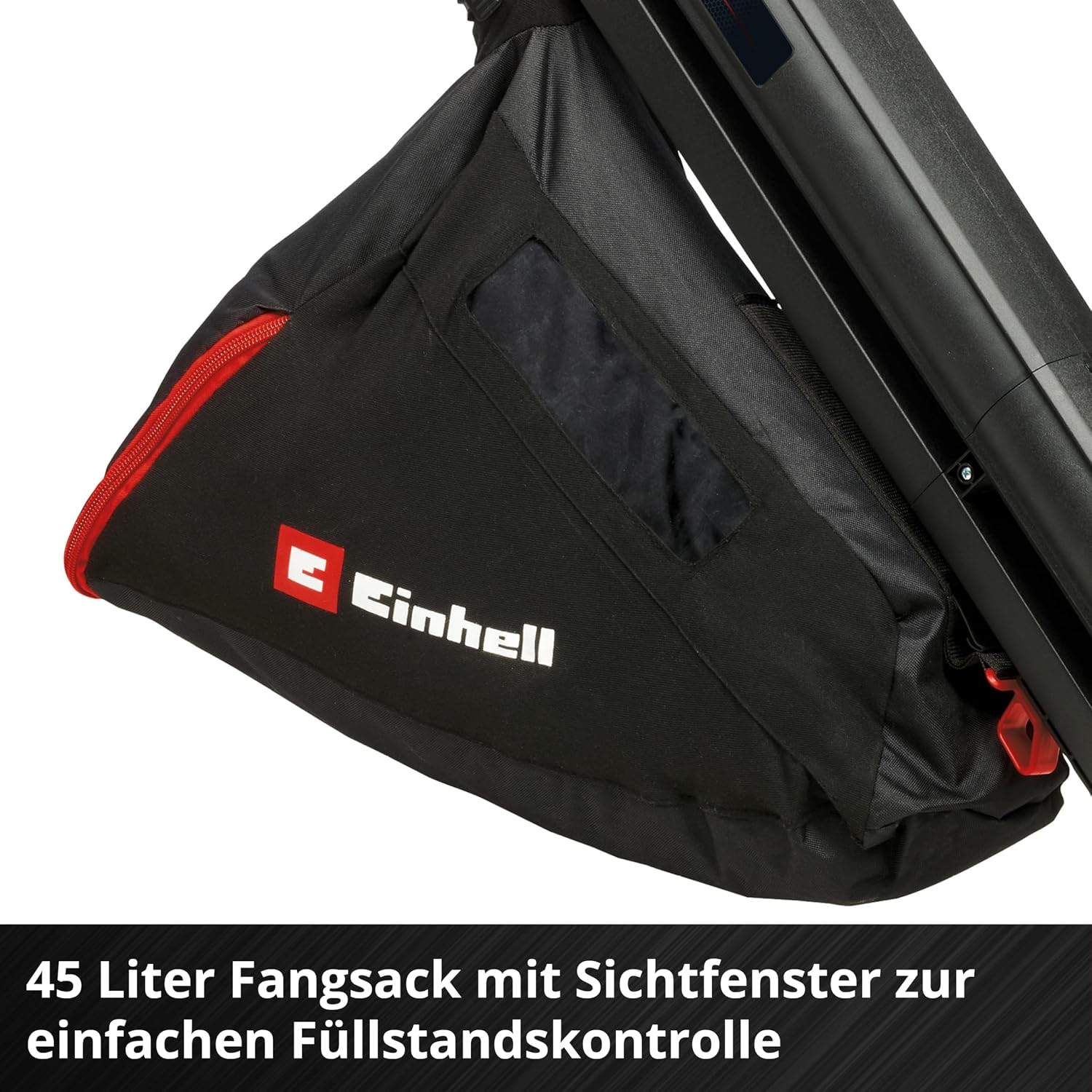Einhell Akku-Laubsauger VENTURRO 18/210 Power X-Change (Li-Ion, 18 V, Saugleistung 500 m³/h, Fangsack 45 L, Blasfunktion bis 210 km/h, ohne Akku & Ladegerät)