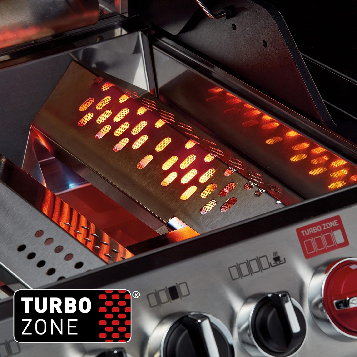 Enders® Gasgrill MONROE PRO 4 SIK TURBO, 4-Edelstahlbrenner, Seitenkocher, Infrarot-Backburner, Sichtfenster, HEAT RANGE™, SWITCH GRID™, 800 °C TURBO ZONE™, SIMPLE CLEAN™, #8378