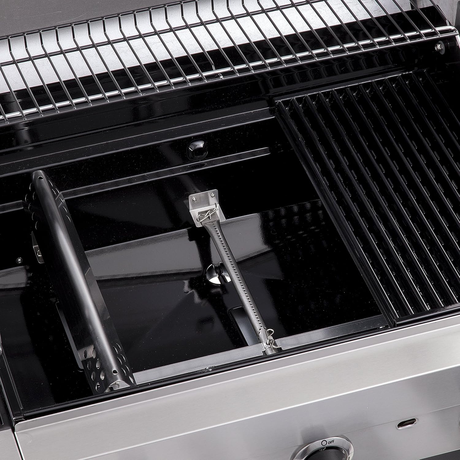 Char-Broil Convective 440S - 4 Brenner Gasgrill mit Seitenbrenner, Edelstahl