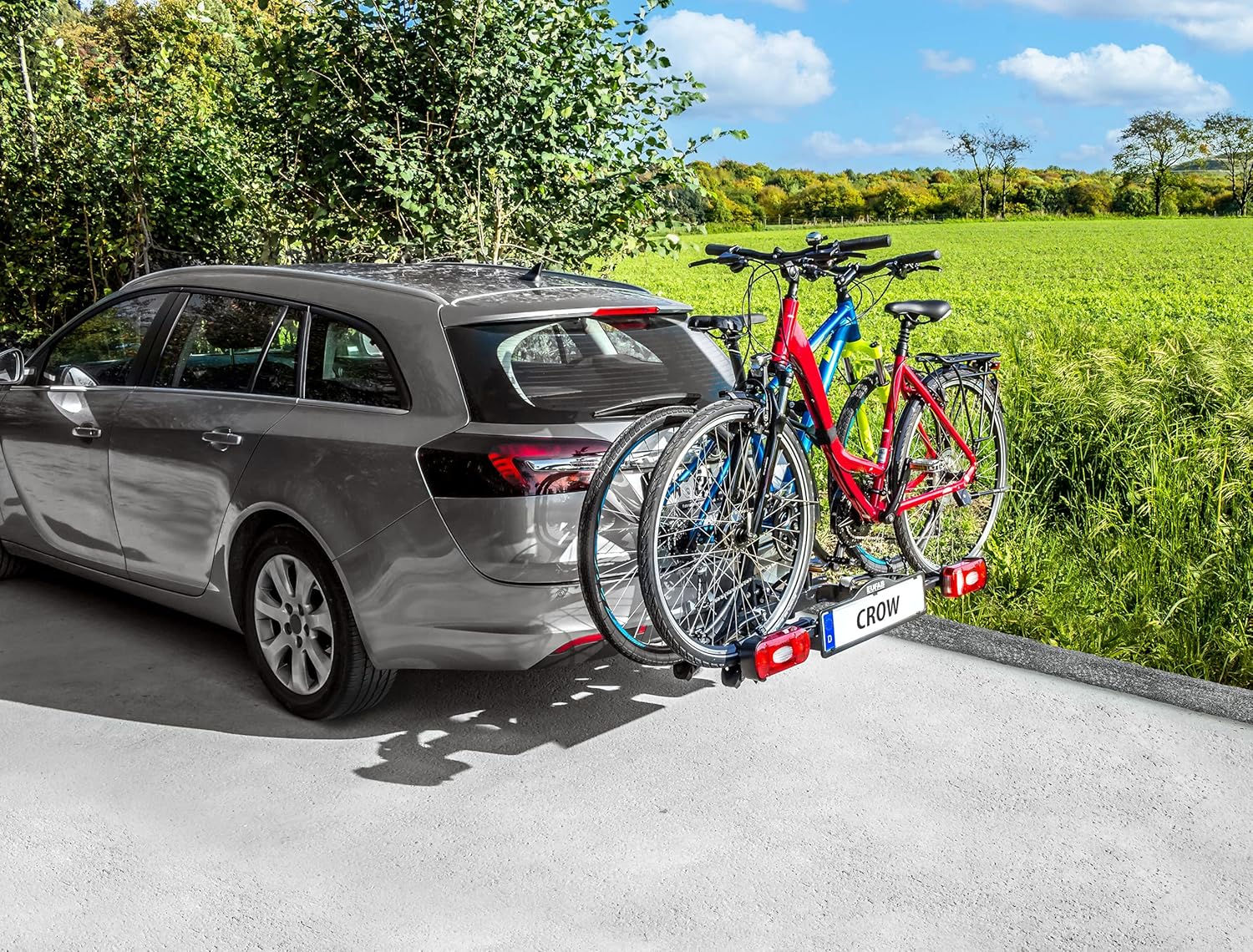 EUFAB Bicycle Carrier, suitable for e-bikes